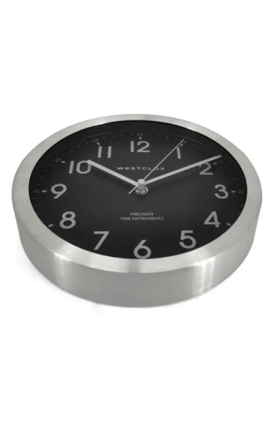 Westclox Aluminum Wall Clock