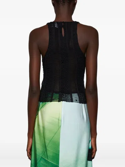 Roberta Einer Knitted Top In Black