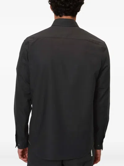 Marc O'polo Button-down Long-sleeve Shirt In Black