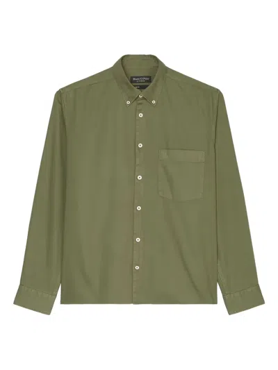 Marc O'polo Button-down Shirt In Green