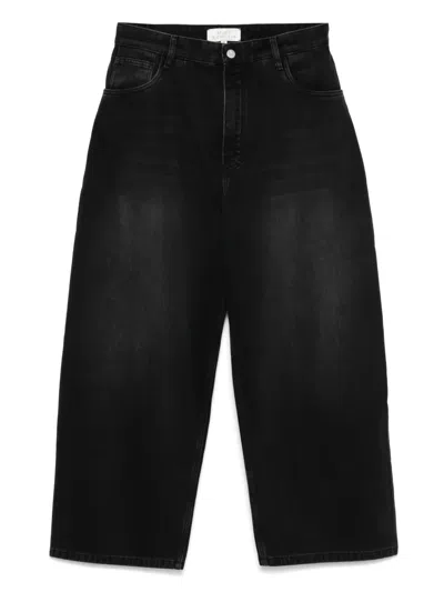 Studio Nicholson Puch Belt Loop Jeans In Black