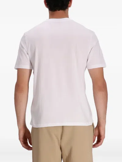 Hugo Boss Hugo Doberman Print T Shirt White In Neutral