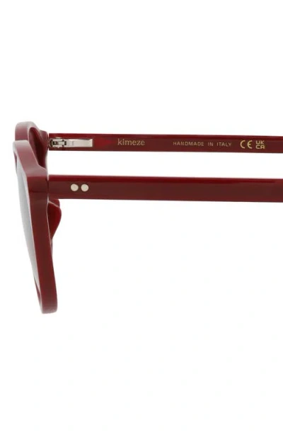 Kimeze 54mm Round Sunglasses In Brown