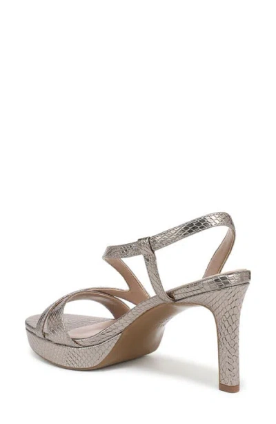 Naturalizer Women's Abby Open Square Toe Platform Dress Sandals In Gray