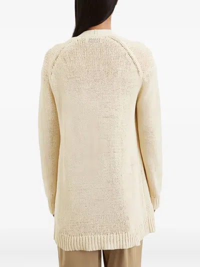 Marc O'polo Open-front Cardigan In Neutral