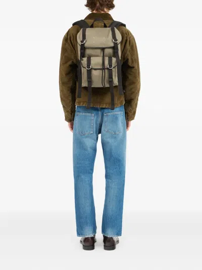 Maison Margiela Medium Tech Backpack In White