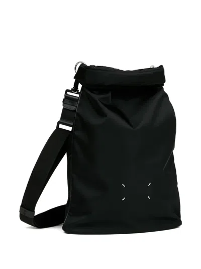 Maison Margiela High-tech Roll-up Backpack In Black