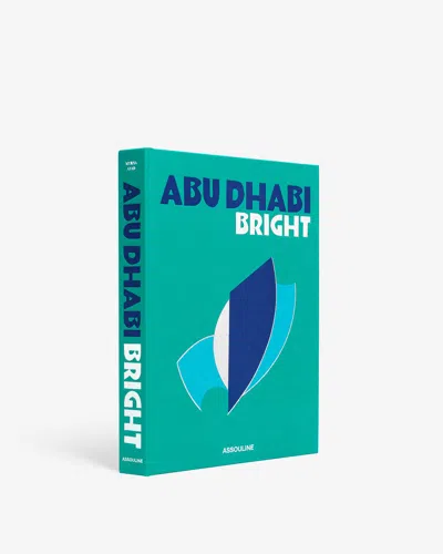 Assouline Abu Dhabi Bright Book By Myrna Ayad In Blue