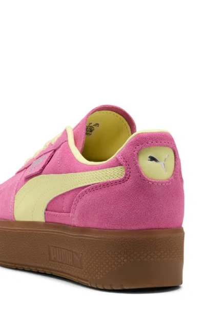 Puma Palermo Elevata Platform Sneaker In Pink