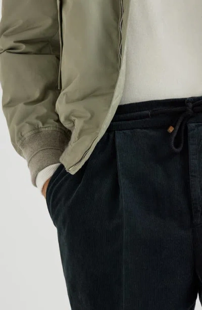 Brunello Cucinelli Linen Pants In Black