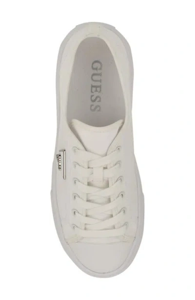 Guess Joezi Platform Sneaker In White
