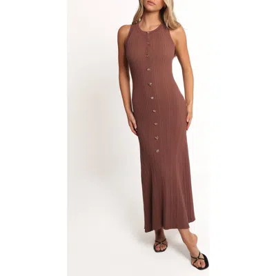 Petal And Pup Petal & Pup Lyon Maxi Knit Dress In Animal Print