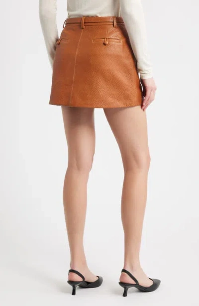 Frame The Scout Short In Copper In Burgundy
