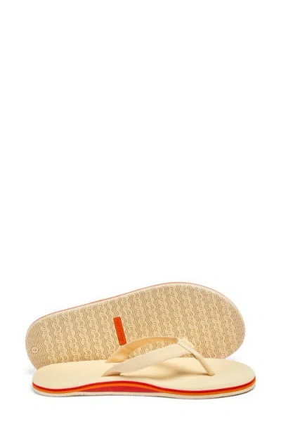Hari Mari Dunes Cloud Waterproof Flip Flop In Neutral