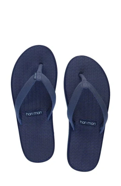 Hari Mari Dunes Cloud Waterproof Flip Flop In Blue