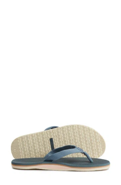 Hari Mari Dunes Cloud Waterproof Flip Flop In Blue