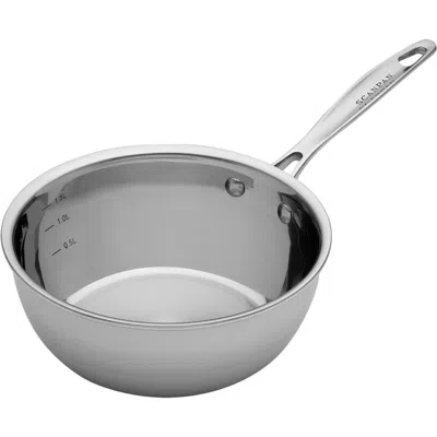 Scanpan Fusion 5 2-quart Sauteuse Pan In Metallic