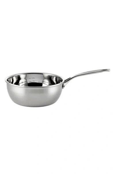 Scanpan Fusion 5 2-quart Sauteuse Pan In Metallic