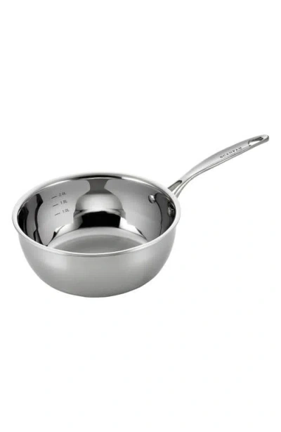 Scanpan Fusion 5 2-quart Sauteuse Pan In Metallic