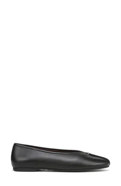 Vince Ori Ballet Flat In Black