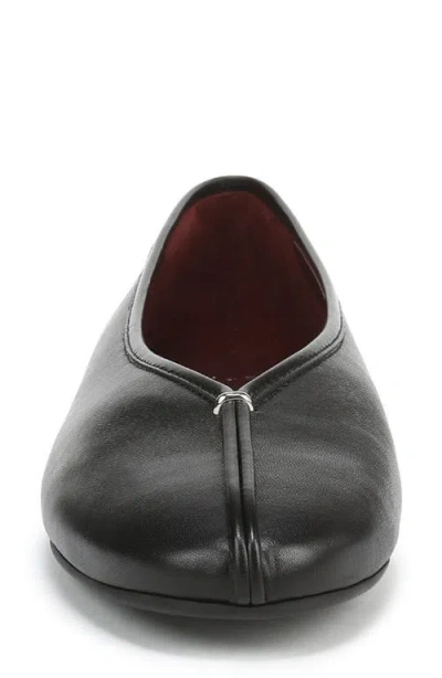 Vince Ori Ballet Flat In Black