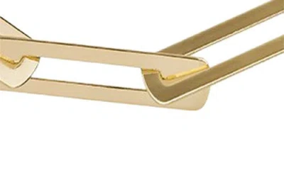 Lana Flat Chain Necklace In Gray