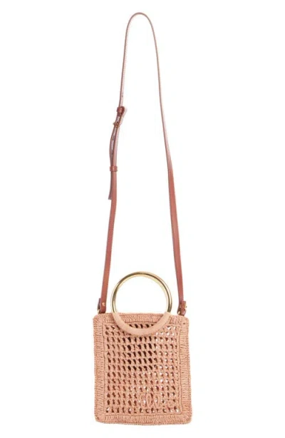 Chloé Mini Summer Banana Raffia Tote