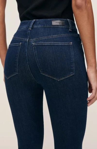 Dl1961 Bridget Boot High Rise Instasculpt Crop Jeans In Lunar Sky In Blue