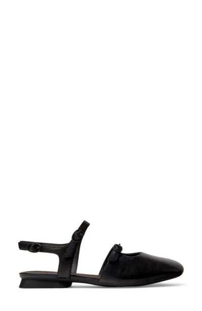 Camper Casi Myra Buckle-strap Leather Pumps In Black