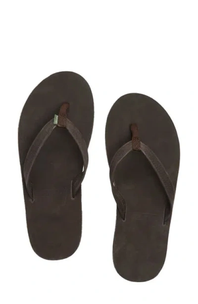 Hari Mari Fields Flip Flop In Brown