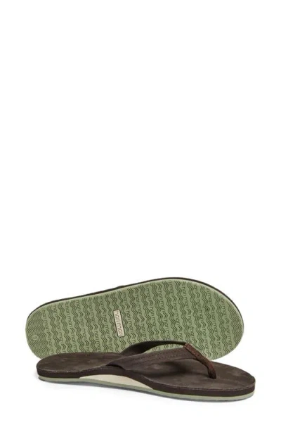 Hari Mari Fields Flip Flop In Brown
