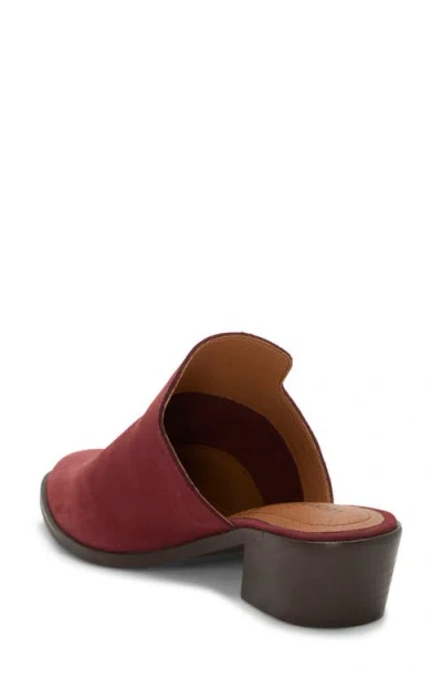 Lucky Brand Women's Myrila Low Heeled Mules In Red