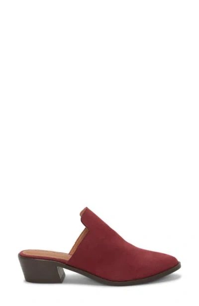Lucky Brand Women's Myrila Low Heeled Mules In Red