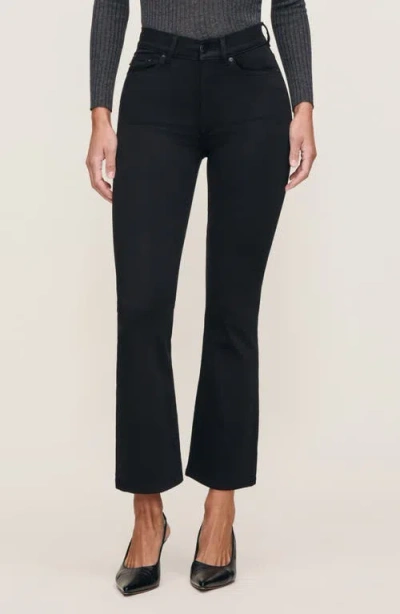 Dl1961 Bridget Instasculpt Raw Hem Ankle Bootcut Jeans In Marine