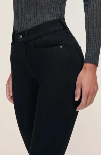 Dl1961 Bridget Instasculpt Raw Hem Ankle Bootcut Jeans In Marine