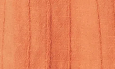 Splendid Gabrielle Button Down Dress In Orange Tiger In Orange