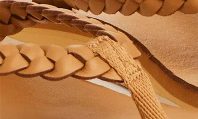 Hari Mari Meadows Braided Flip Flop In Brown