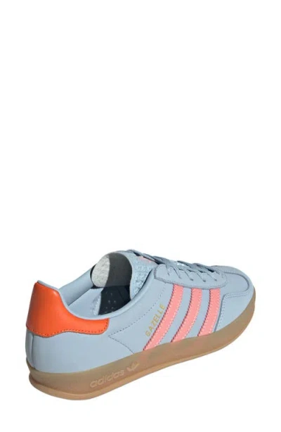 Adidas Originals Gazelle Indoor Sneakers In Blue