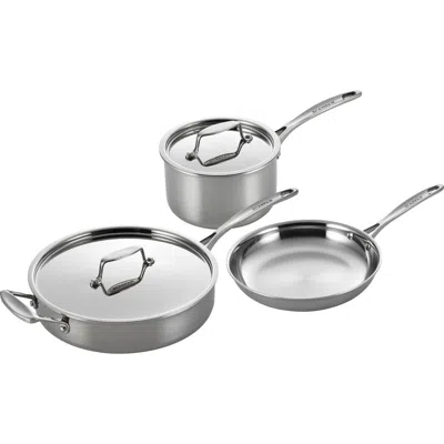 Scanpan Fusion 5 5-piece Essentials Cookware Set In Metallic