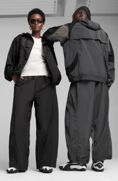 Puma Textured Sole Sneakers Contrast Panels In Multi