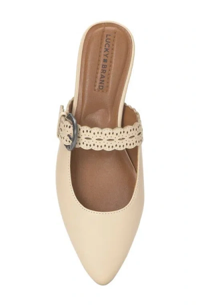 Lucky Brand Women's Nicona Eyelet Buckle Mule Flats In Multi