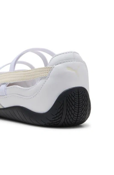 Puma Speedcat Ballet Leather Sneaker In White