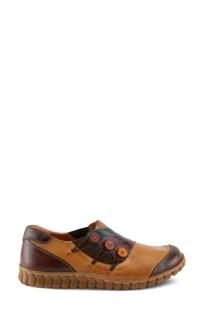 Spring Step Neeta Slip-on Sneaker In Brown