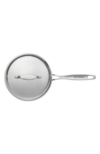 Scanpan Fusion 5 2.5-quart Saucepan & Lid In Metallic