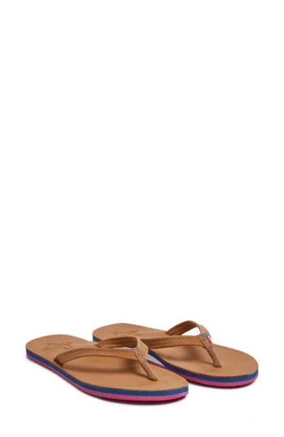 Hari Mari Hometown Fields Flip Flop In Brown