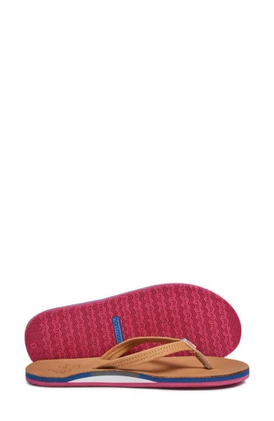 Hari Mari Hometown Fields Flip Flop In Brown