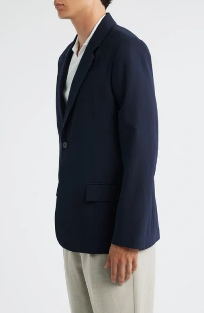 Frame Wool Blazer In Blue