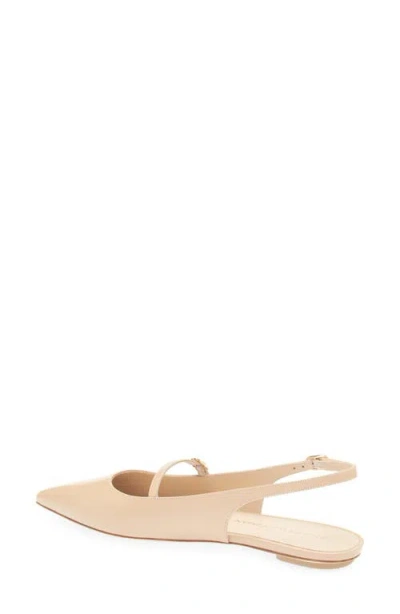 Stuart Weitzman Mara Pointed Toe Slingback Flat