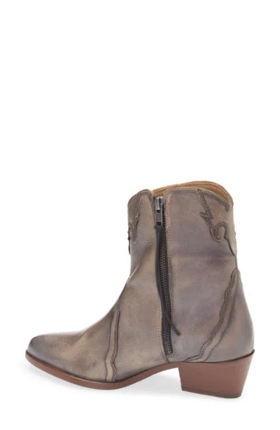 Free People New Frontier Western Bootie In Brown | ModeSens
