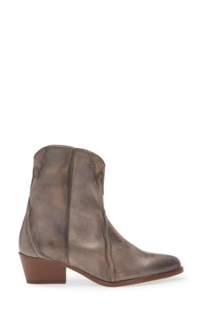 Free People New Frontier Western Bootie In Brown | ModeSens